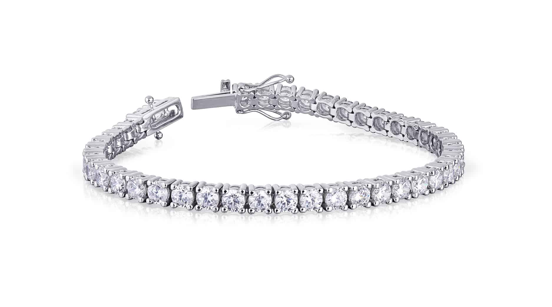 Diamond Set Tennis Bracelet